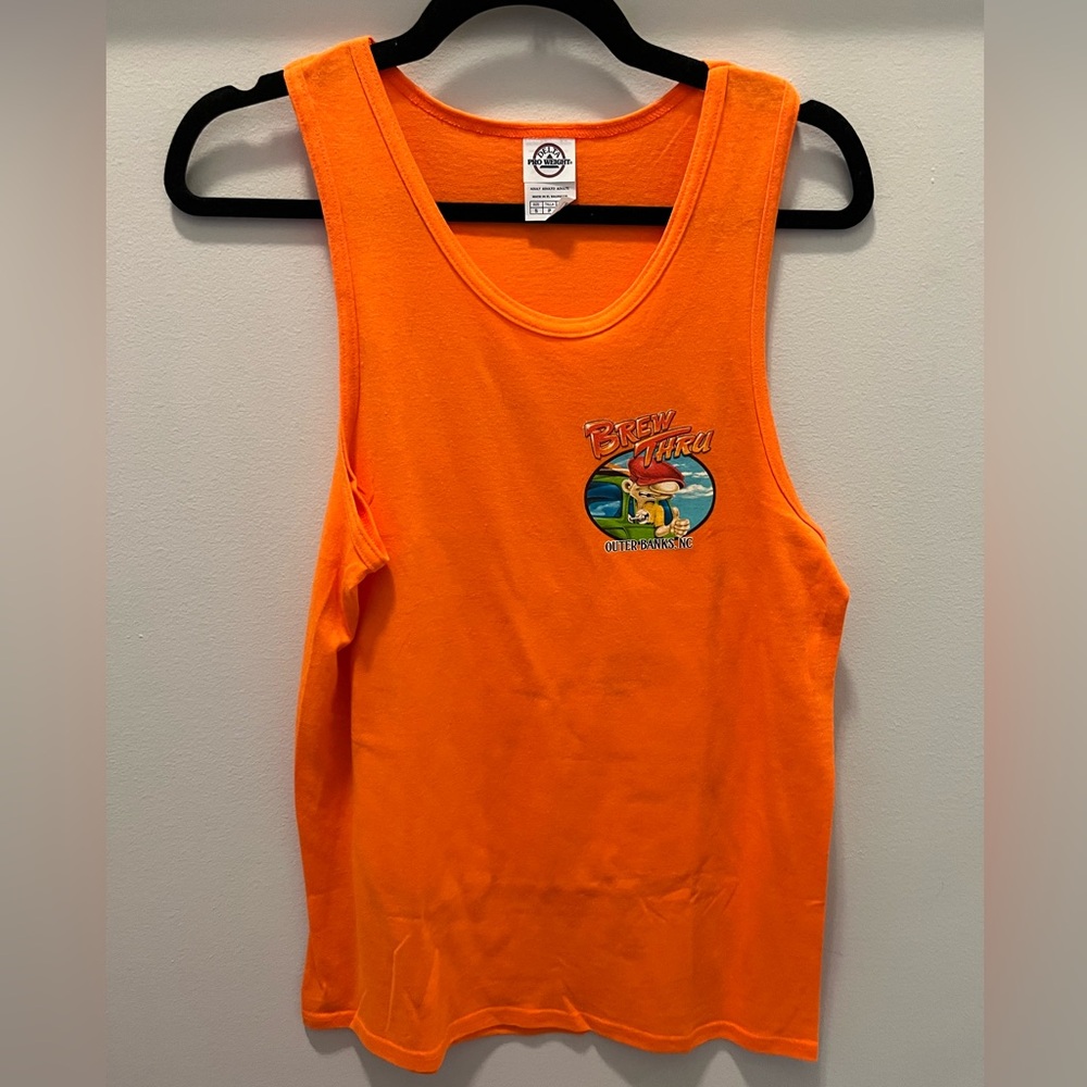 Delta Pro Weight Orange Tank Top